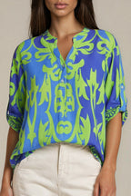 Bluse „Emmi Ornament Print“
