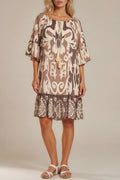 Kleid „Ruby Ornament Print“