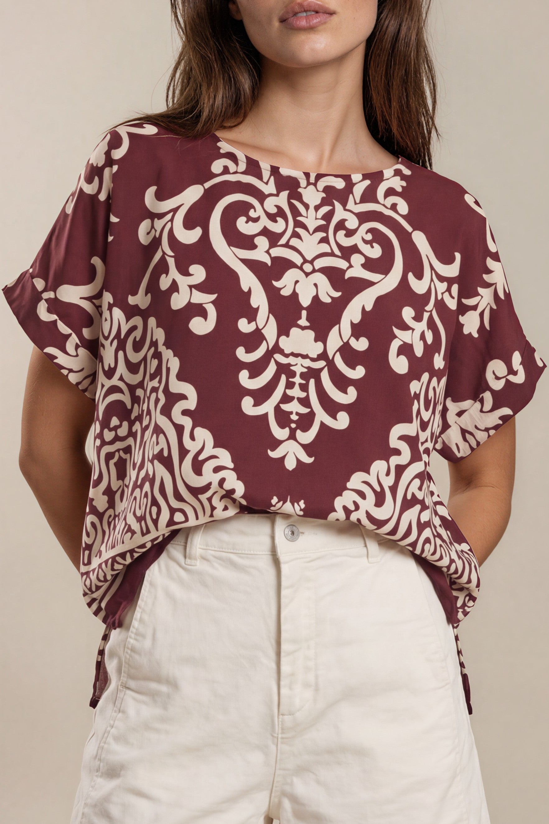 Oversize-Bluse „Valencia“