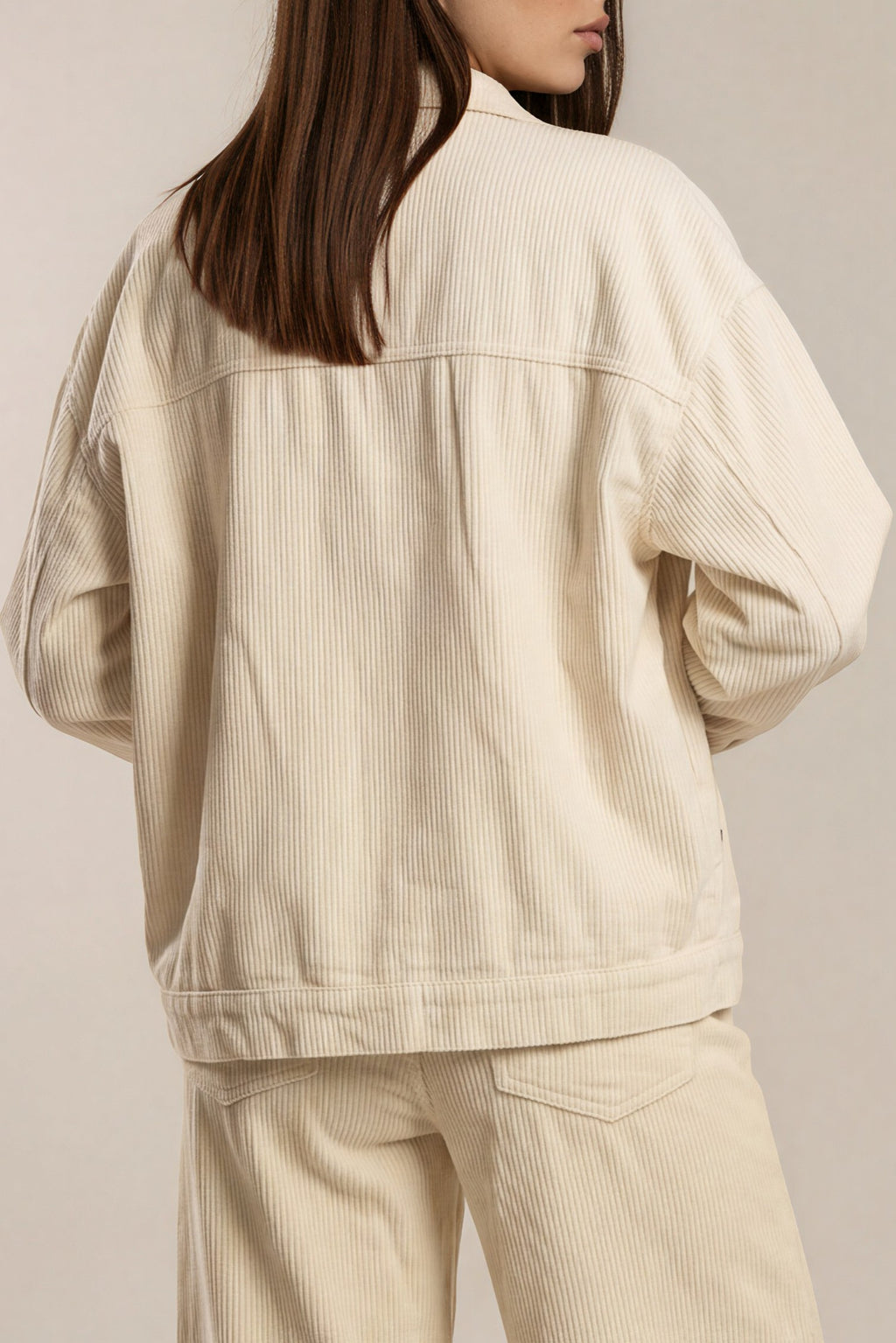 Cordjacke mit Brusttaschen