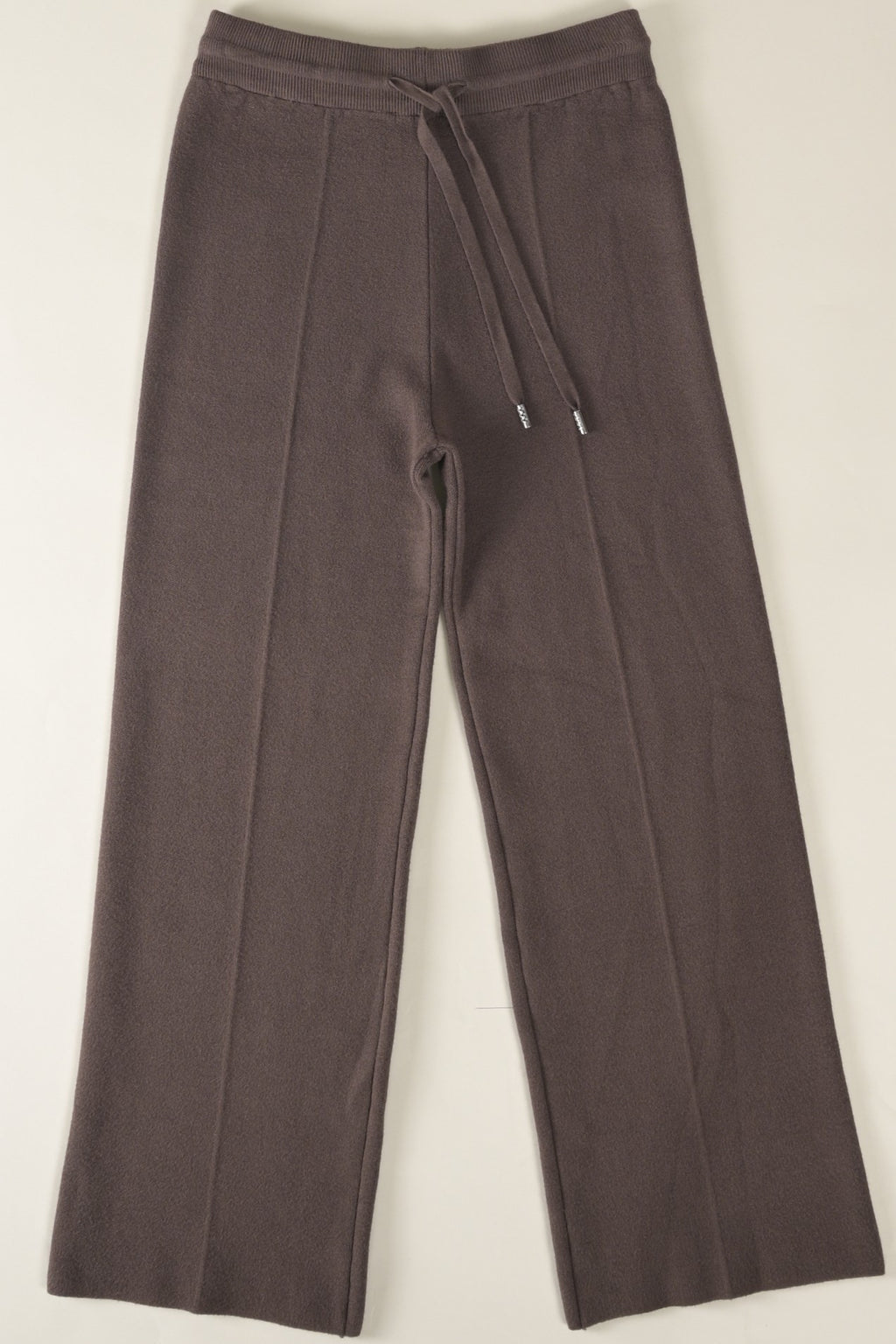 Weite Strickhose mit Tunnelzug