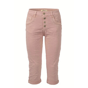 Jewelly Damen Denim Bermuda Capri Hose| Kurze Jeans Hose in verschiedenen Farben Krempel Shorts