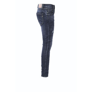 Jewelly Damen Jeans im Used Look 1522 XS/34