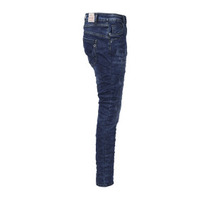 Jewelly Damen Jeans im Used Look 1527