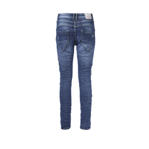 Jewelly Damen Jeans im Used Look 1537