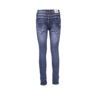 Jewelly Damen Jeans im Used Look 1538
