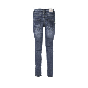 Jewelly Damen Jeans im Used Look 1560