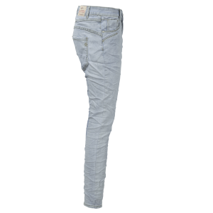 Jewelly Damen Stretch Jeans Five-Pocket-Jeans Boyfriend...