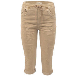Jewelly Jogg Pants - Capri Jeans im Denim-Look mit...