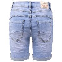 Jewelly Damen Jeans-Short Kurze Hose XS Denim