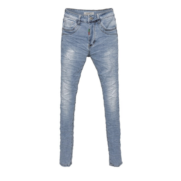 Jewelly Damen Jeans Five-Pocket-Jeans 9231