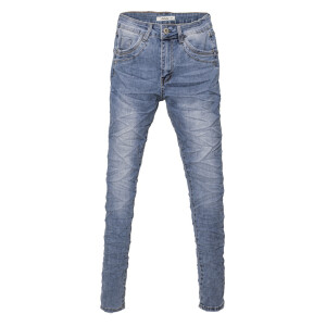 Jewelly Damen Jeans Five-Pocket-Jeans 2601 Boyfriend -Cut...