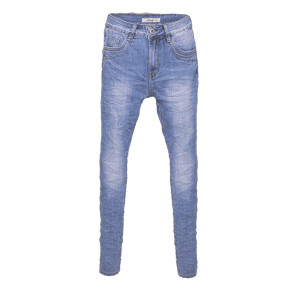 Jewelly Damen Jeans Boyfriend -Cut 2603